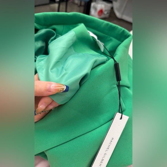 Rachel Gilbert Santiago Jacket Dress in Green - Picture 10 of 16